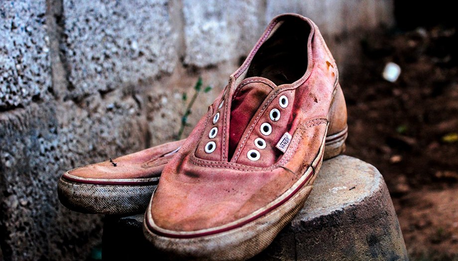 Zapatillas viejas