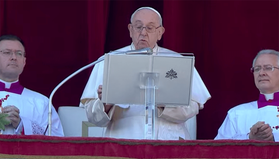 papa angelus navidad