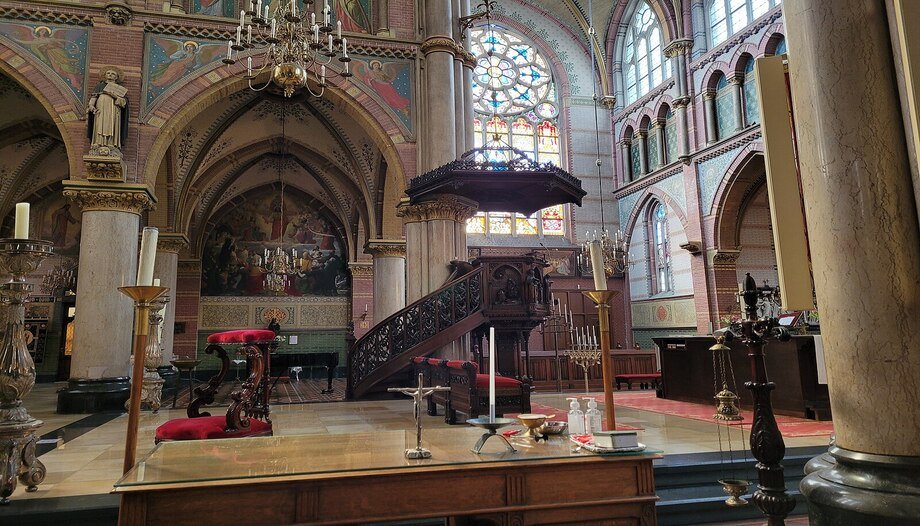 Basílica de Santa Liduvina en Schiedam.