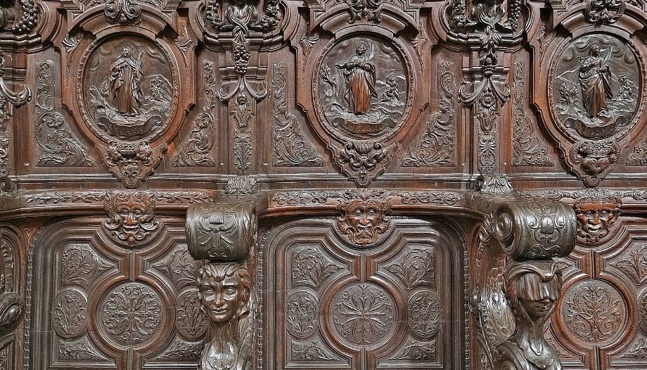 Sitiales Coro Catedral de Córdoba.