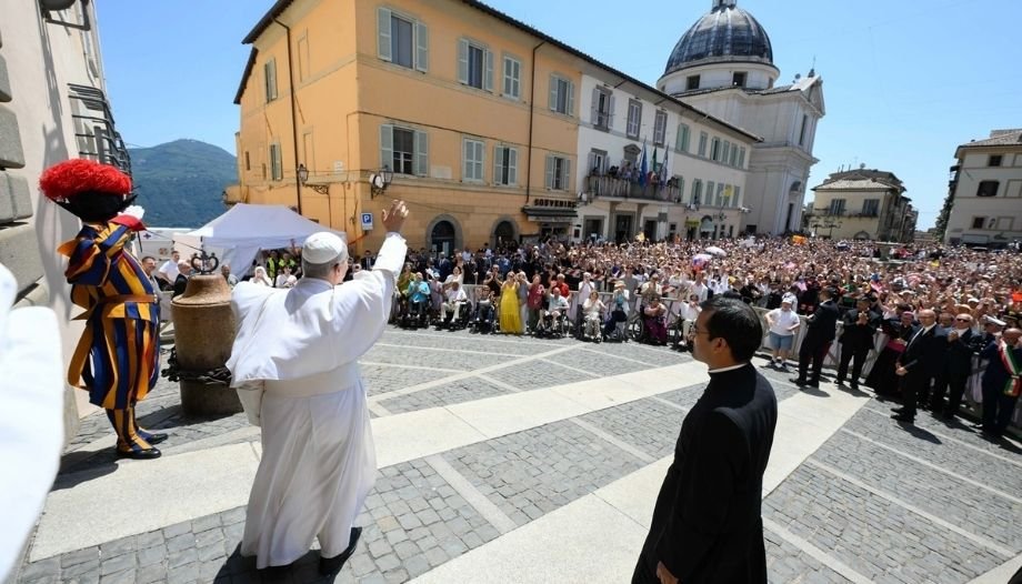 Papa saludo Angelus Castel Gandolfo, 20 de julio 2025