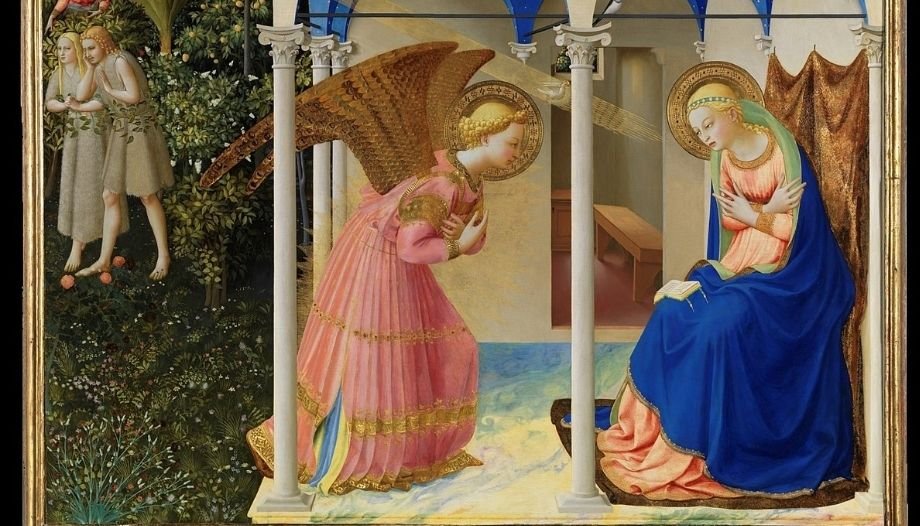 La Anunciación, de Fra Angélico.